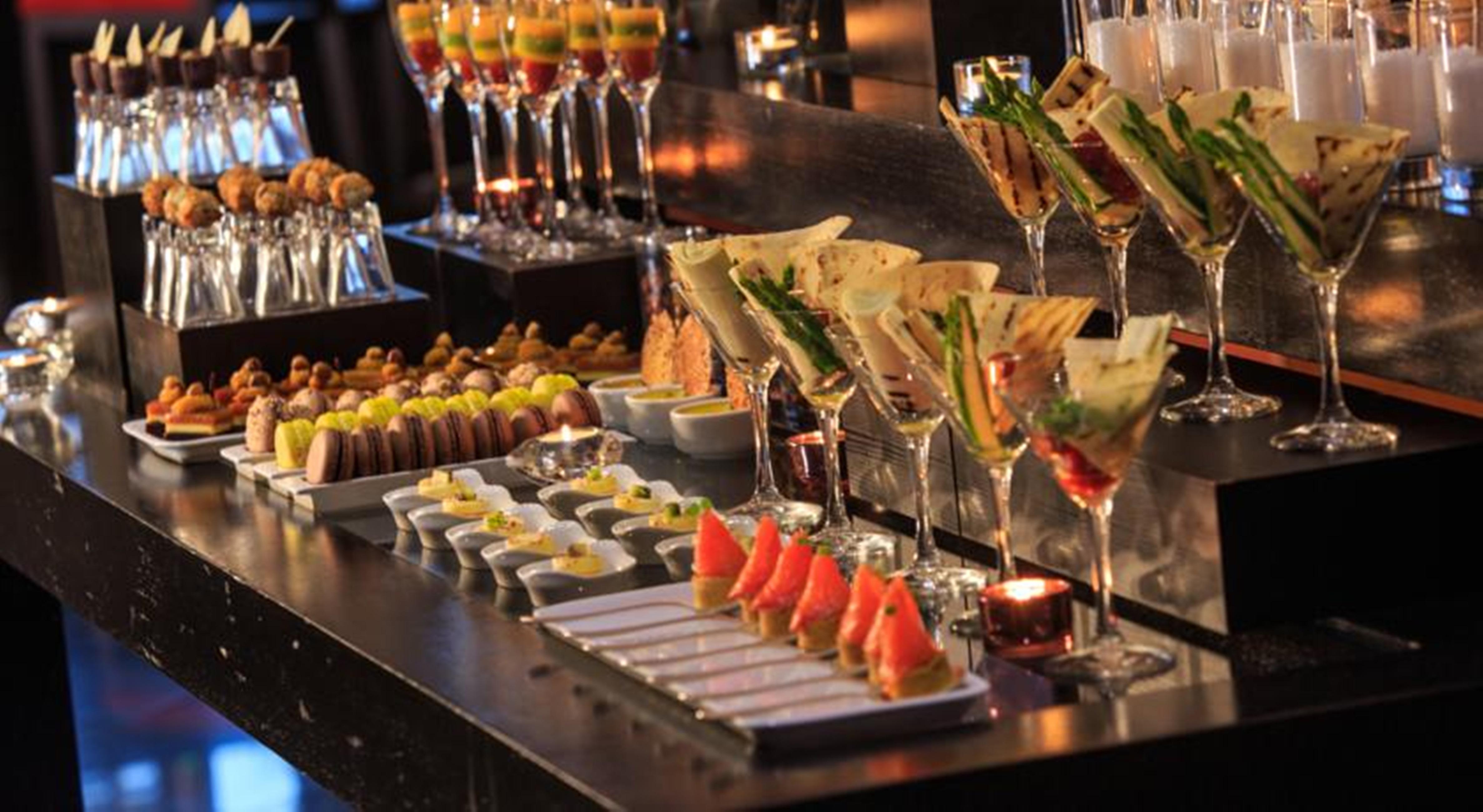 Renaissance Sao Paulo Hotel Zewnętrze zdjęcie A selection of canapés