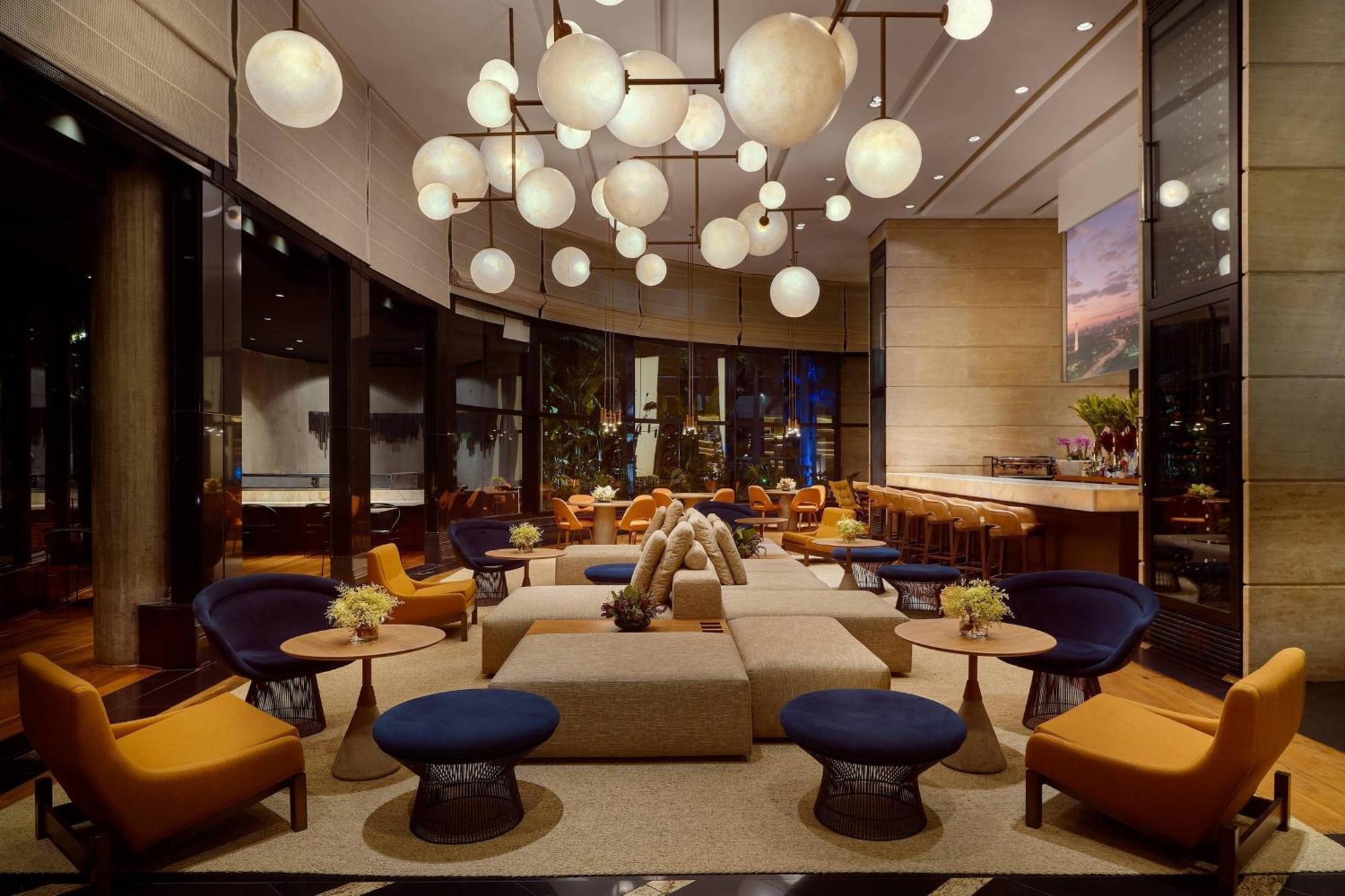 Renaissance Sao Paulo Hotel Zewnętrze zdjęcie The lounge at the Westin Tokyo