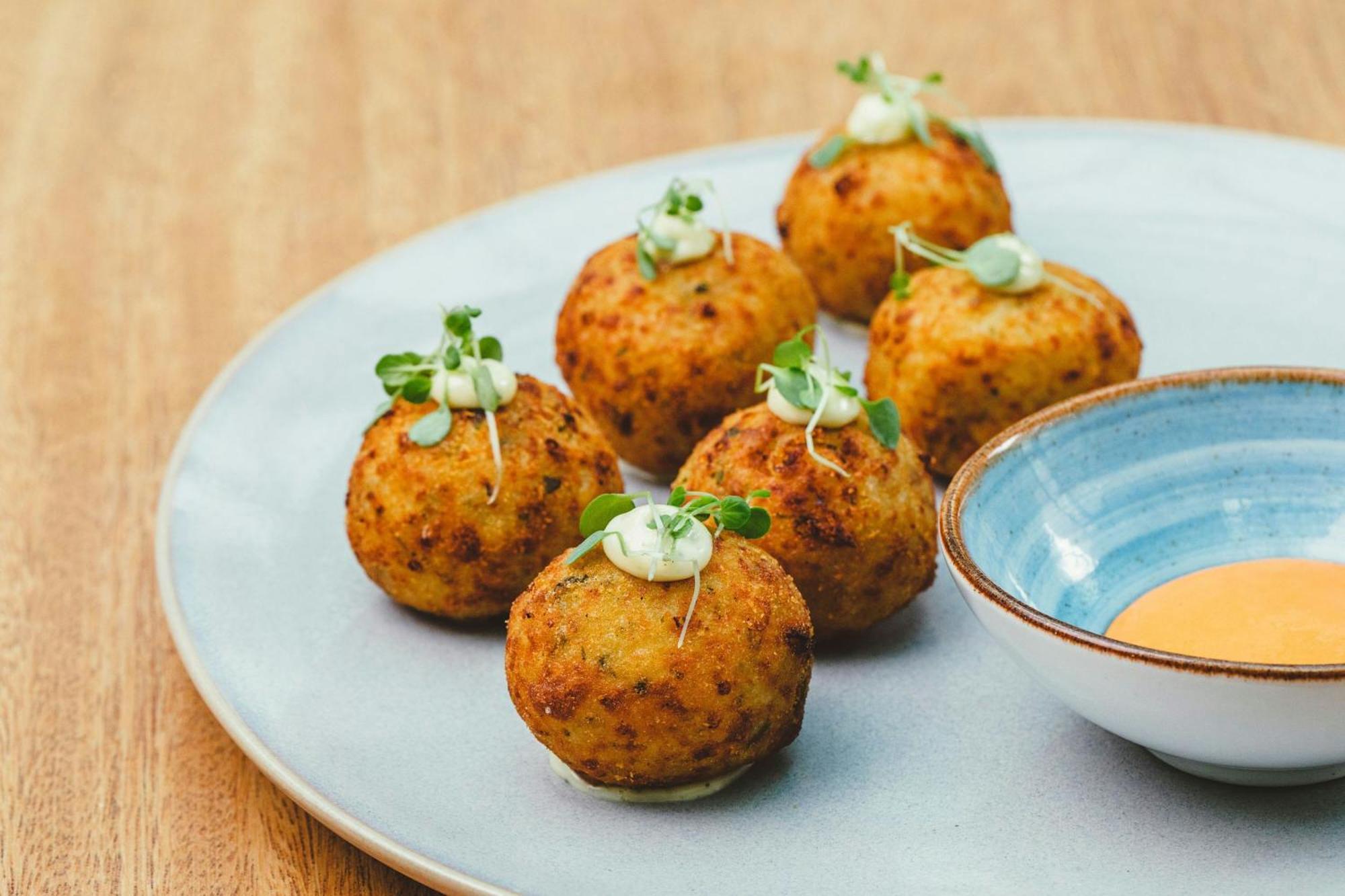 Renaissance Sao Paulo Hotel Zewnętrze zdjęcie Crab cakes