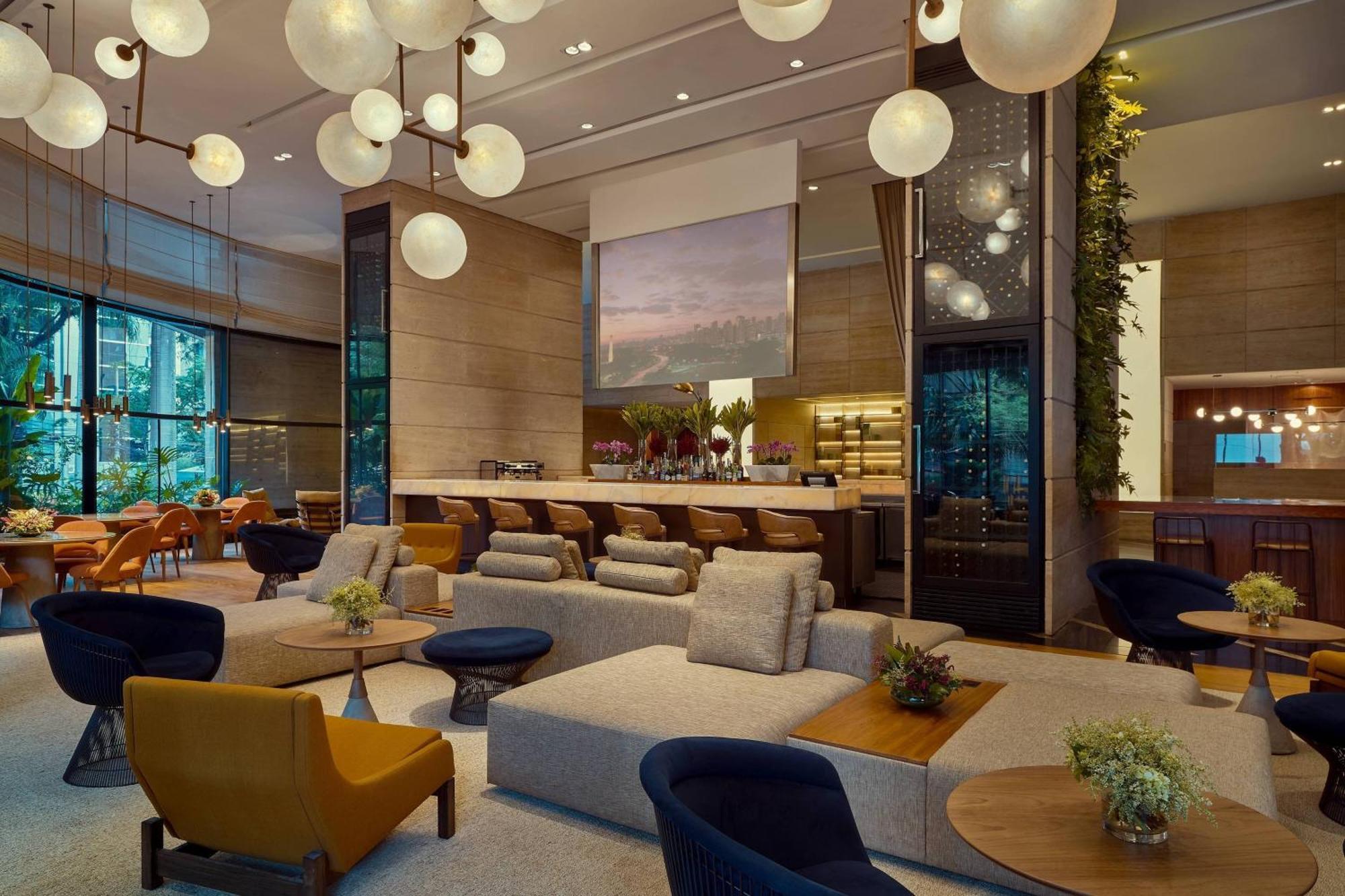 Renaissance Sao Paulo Hotel Zewnętrze zdjęcie The lobby of the hotel